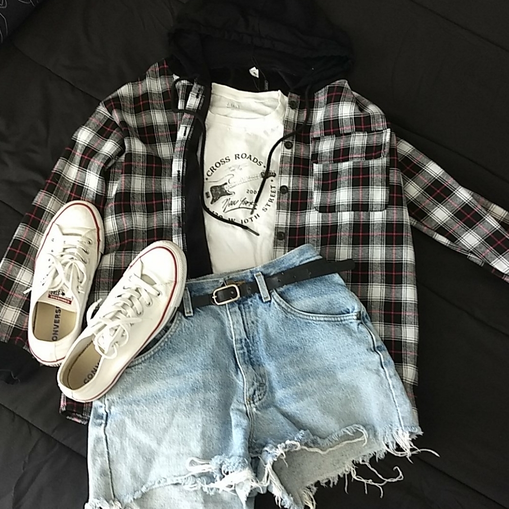 Brand New, never warn Zaful Flannel Jacket